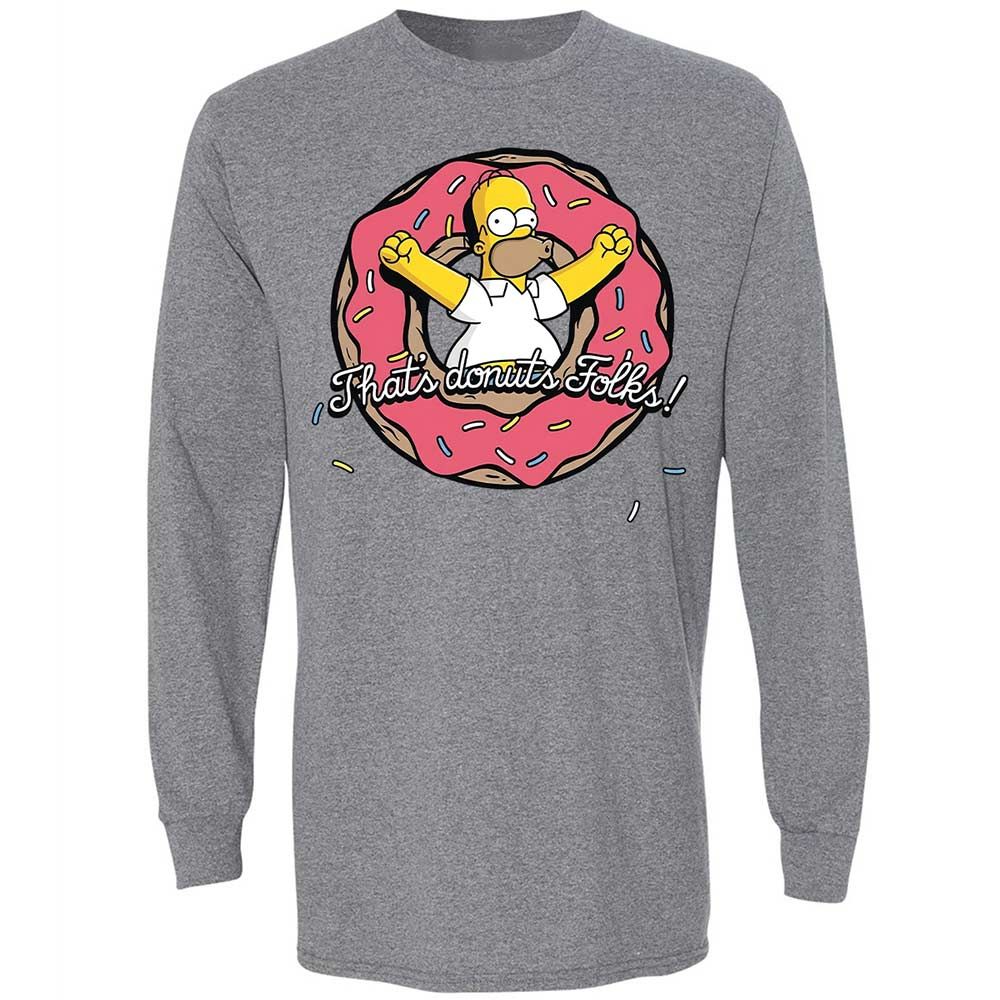 Long Sleeve T-Shirt - SESWCR8T - Graphite Heather - 18