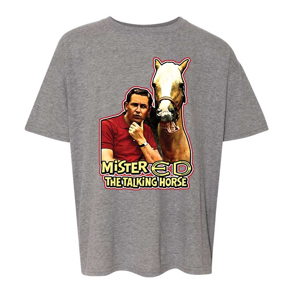 Mister Ed the Talking Horse - Graphite Heather - 18