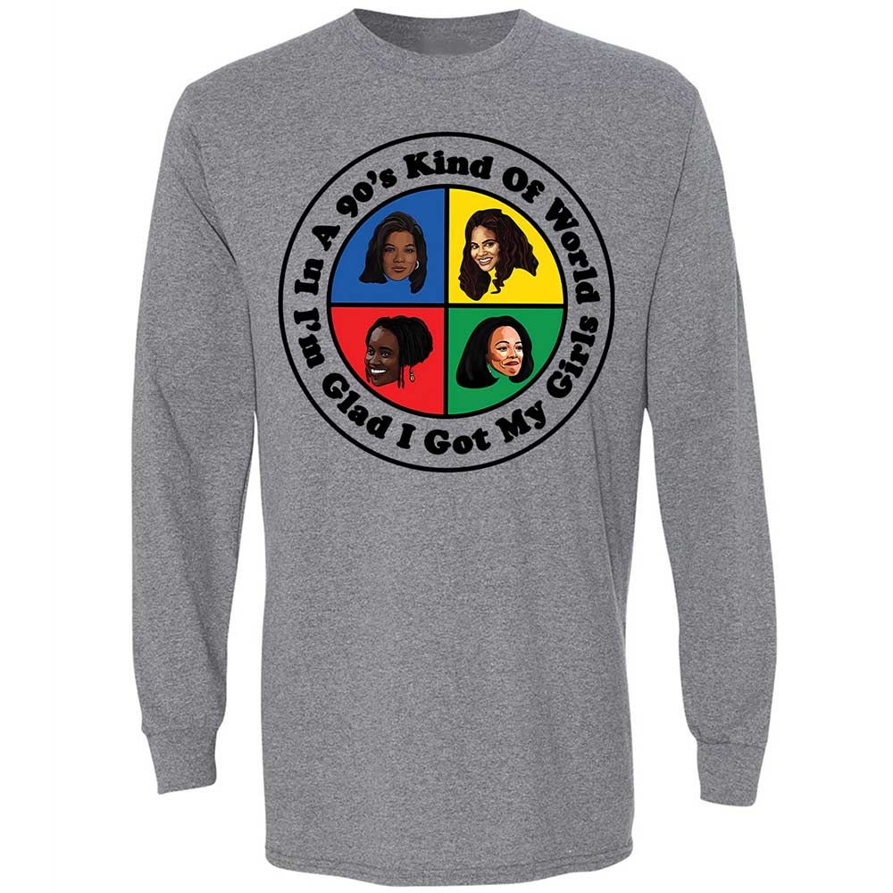 Long Sleeve T-Shirt - 177DQRM1 - Graphite Heather - 18
