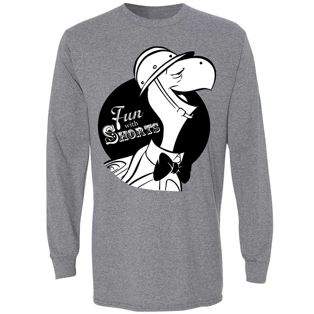 Long Sleeve T-Shirt - VDRB5KY8 - Graphite Heather - 18