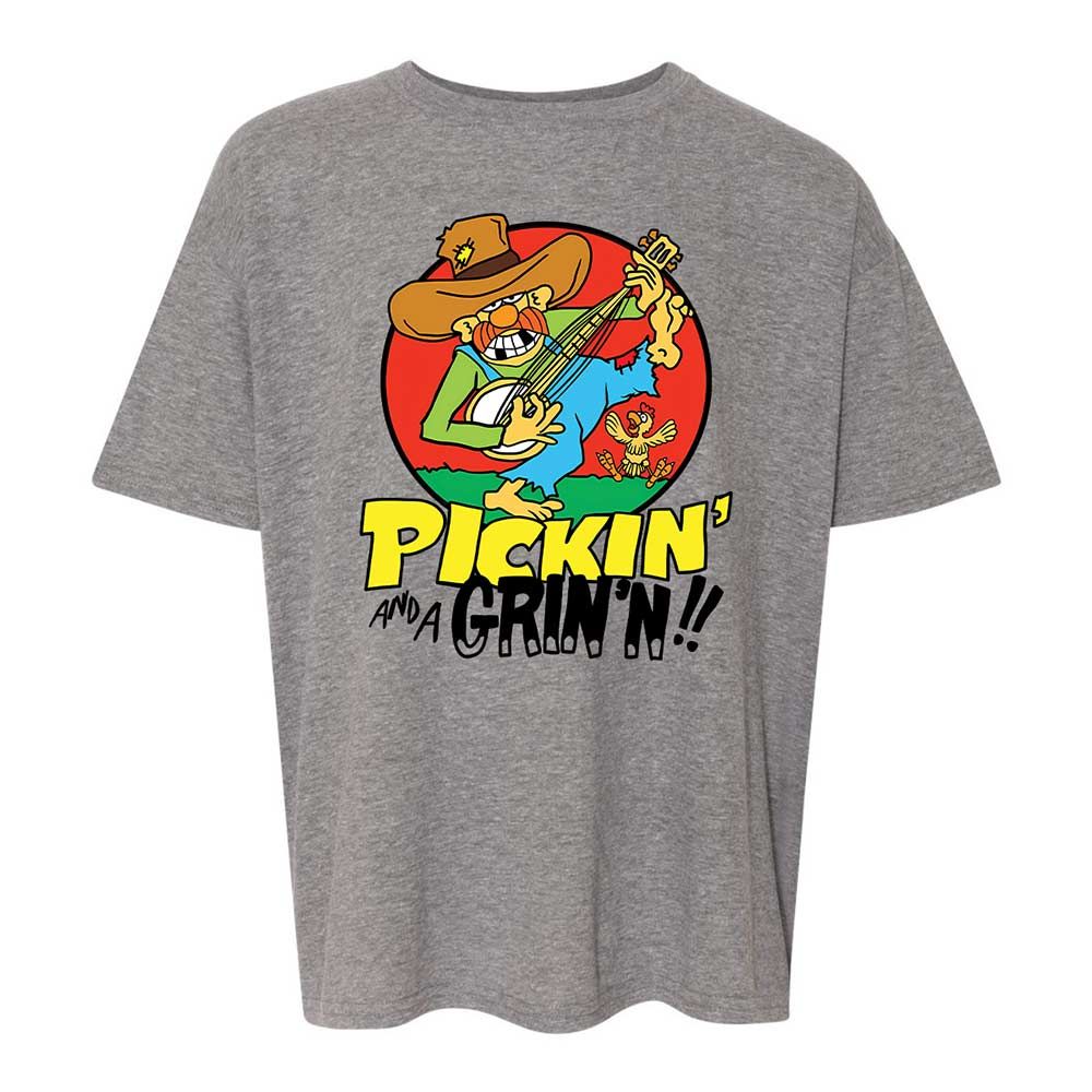 Pickin' and a Grinnin - Graphite Heather - 18
