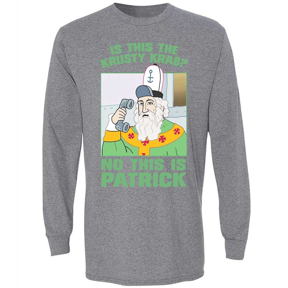 Long Sleeve T-Shirt - SQJR8M9R - Graphite Heather - 18
