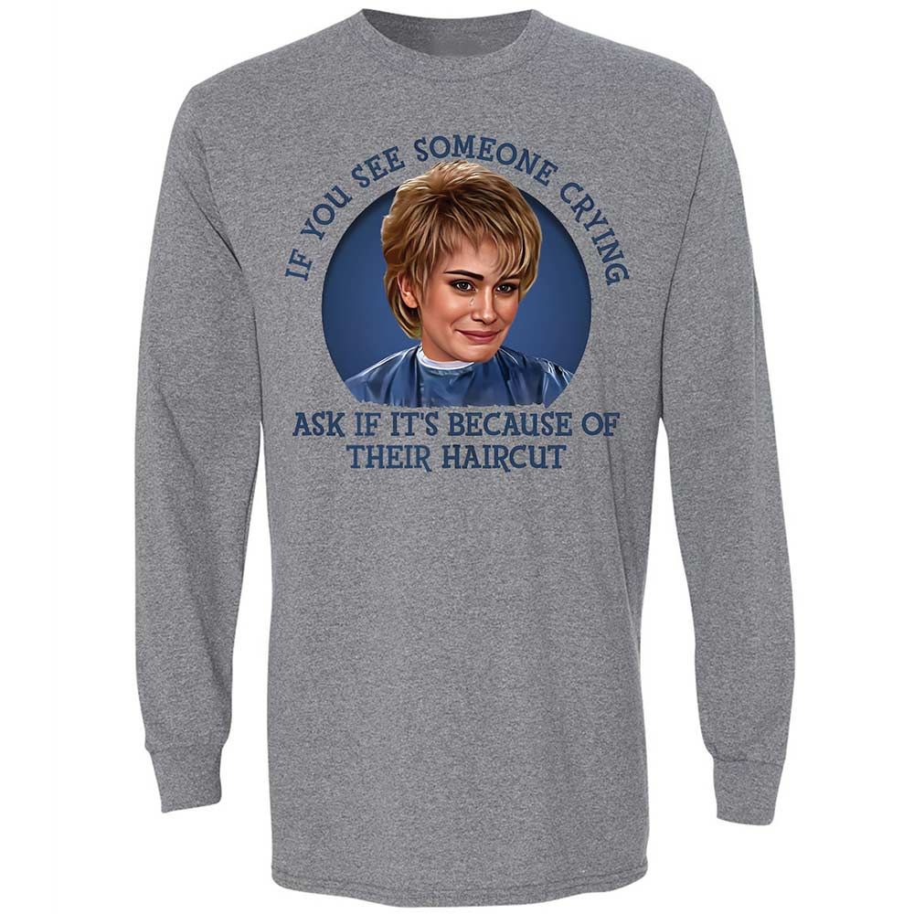Long Sleeve T-Shirt - LB1TMPKZ - Graphite Heather - 18