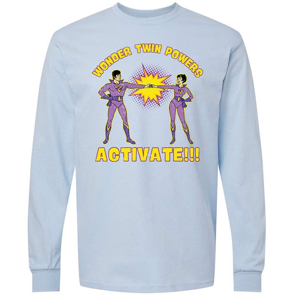 Long Sleeve T-Shirt - WC58D6PH - Light Blue - 18