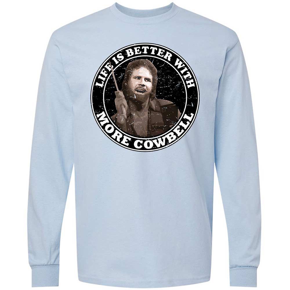 Long Sleeve T-Shirt - XXCF9651 - Light Blue - 18