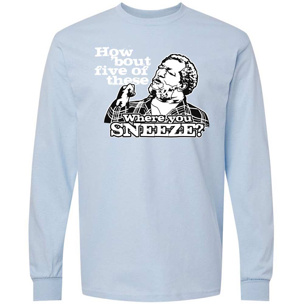 Long Sleeve T-Shirt - FU19B1DL - Light Blue - 18