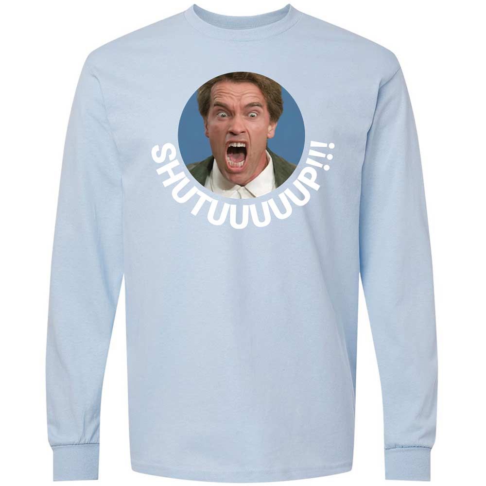 Long Sleeve T-Shirt - 57V9HE4Q - Light Blue - 18