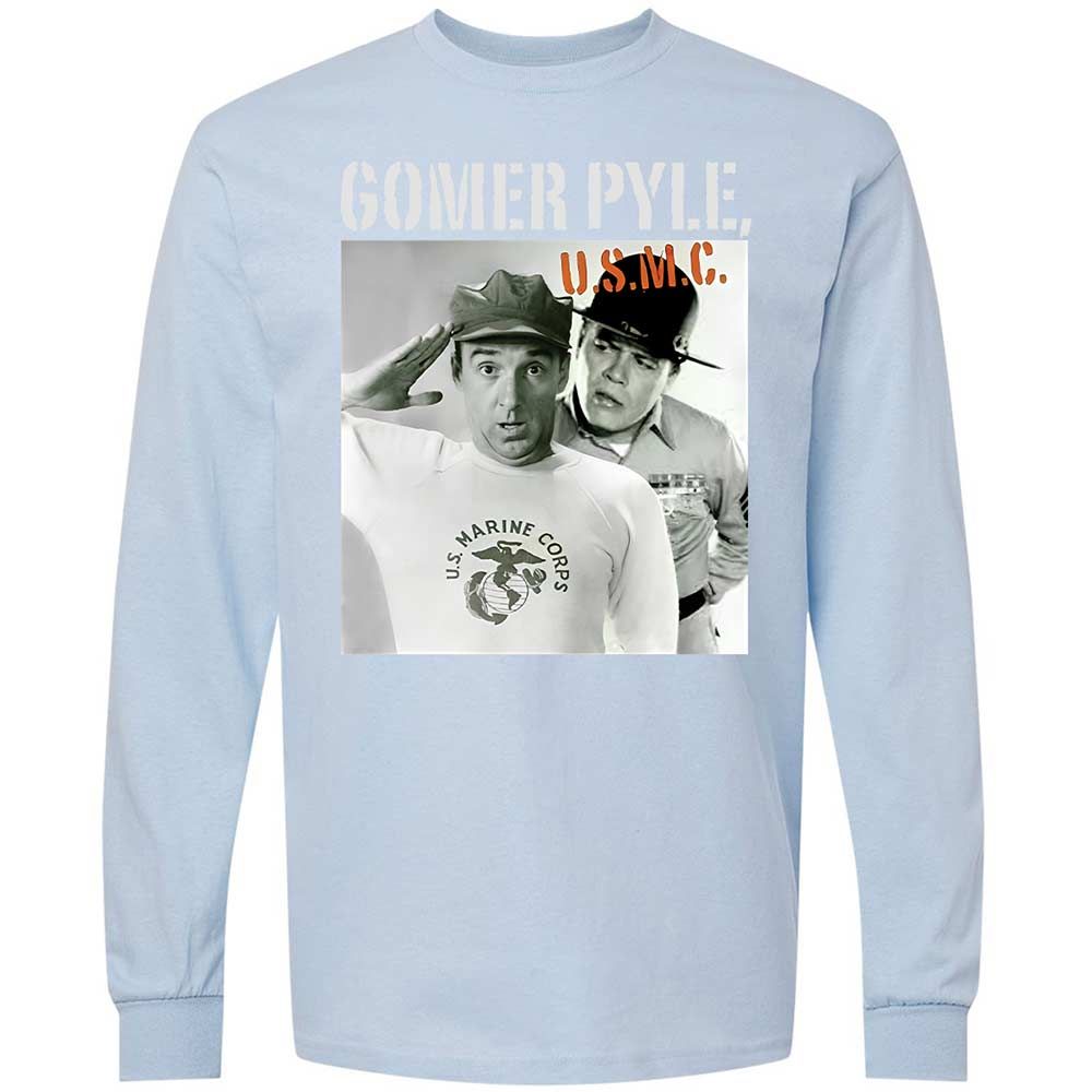Long Sleeve T-Shirt - 9K9QBV7X - Light Blue - 18