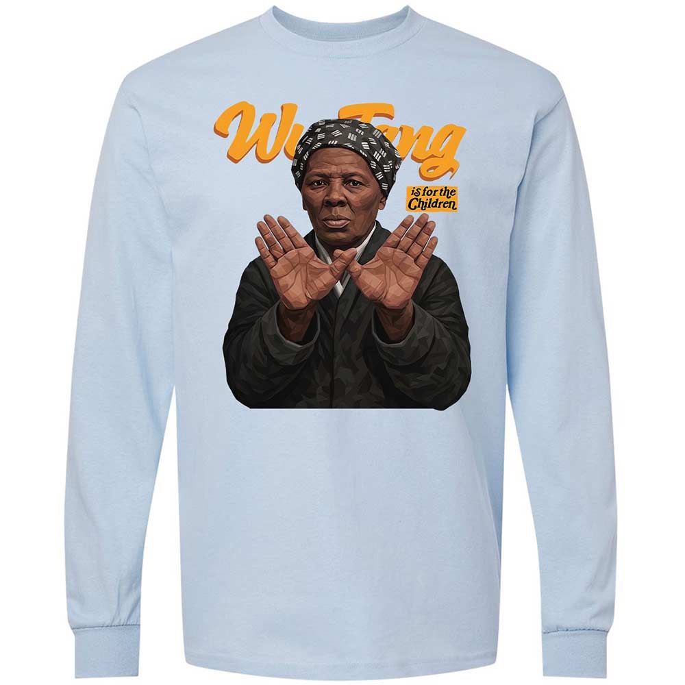 Long Sleeve T-Shirt - Black - Light Blue - 18