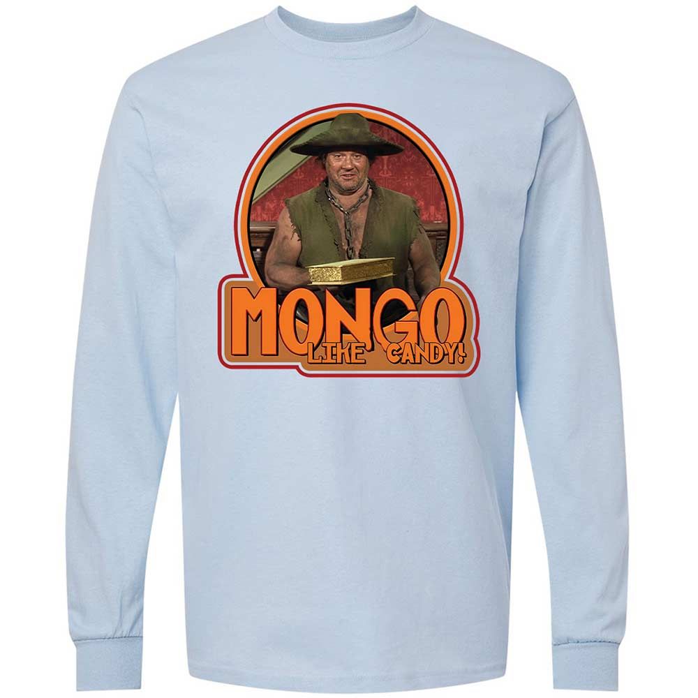 Long Sleeve T-Shirt - B2P8YYX2 - Light Blue - 18
