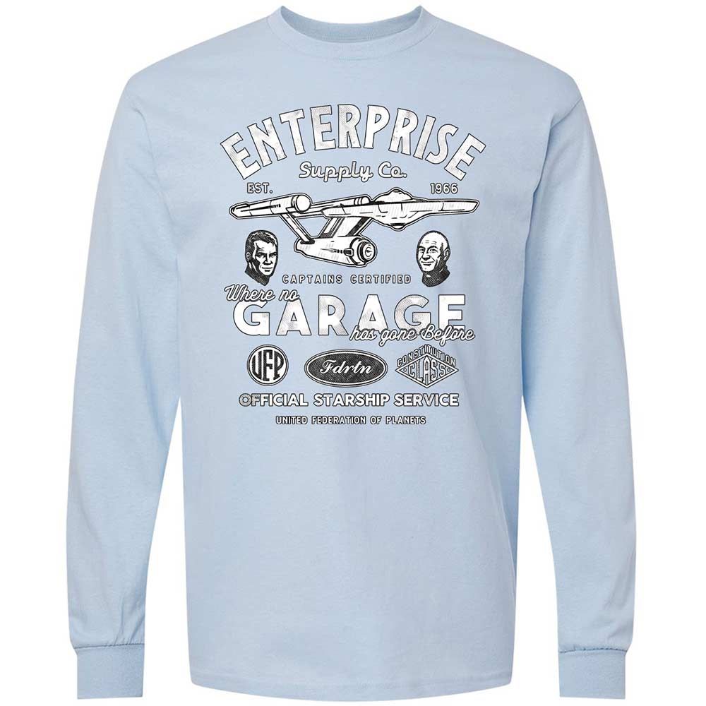 Long Sleeve T-Shirt - C3X9D9WE - Light Blue - 18