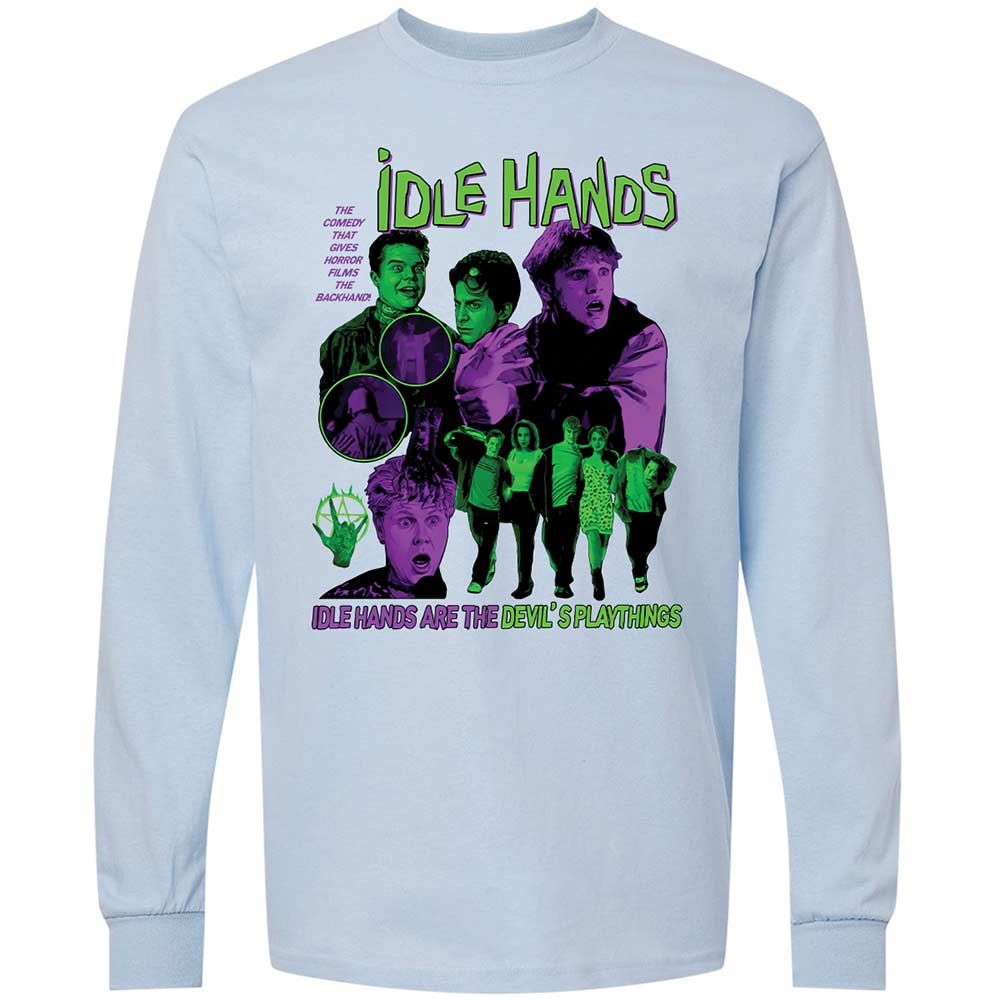 Idle hands are the Devil's playthings - Light Blue - 18