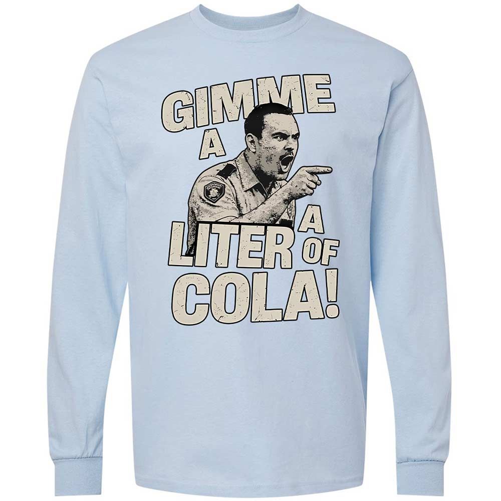 Long Sleeve T-Shirt - 4XP8Z6GM - Light Blue - 18