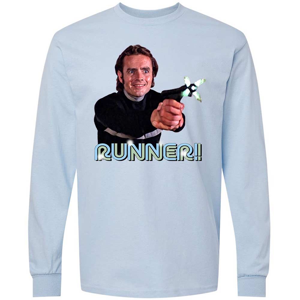 Long Sleeve T-Shirt - M3EV1N56 - Light Blue - 18