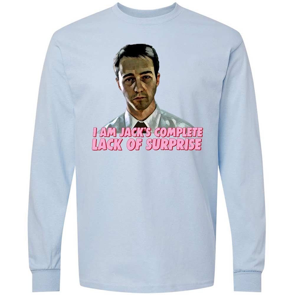 Long Sleeve T-Shirt - KB4JGQEV - Light Blue - 18