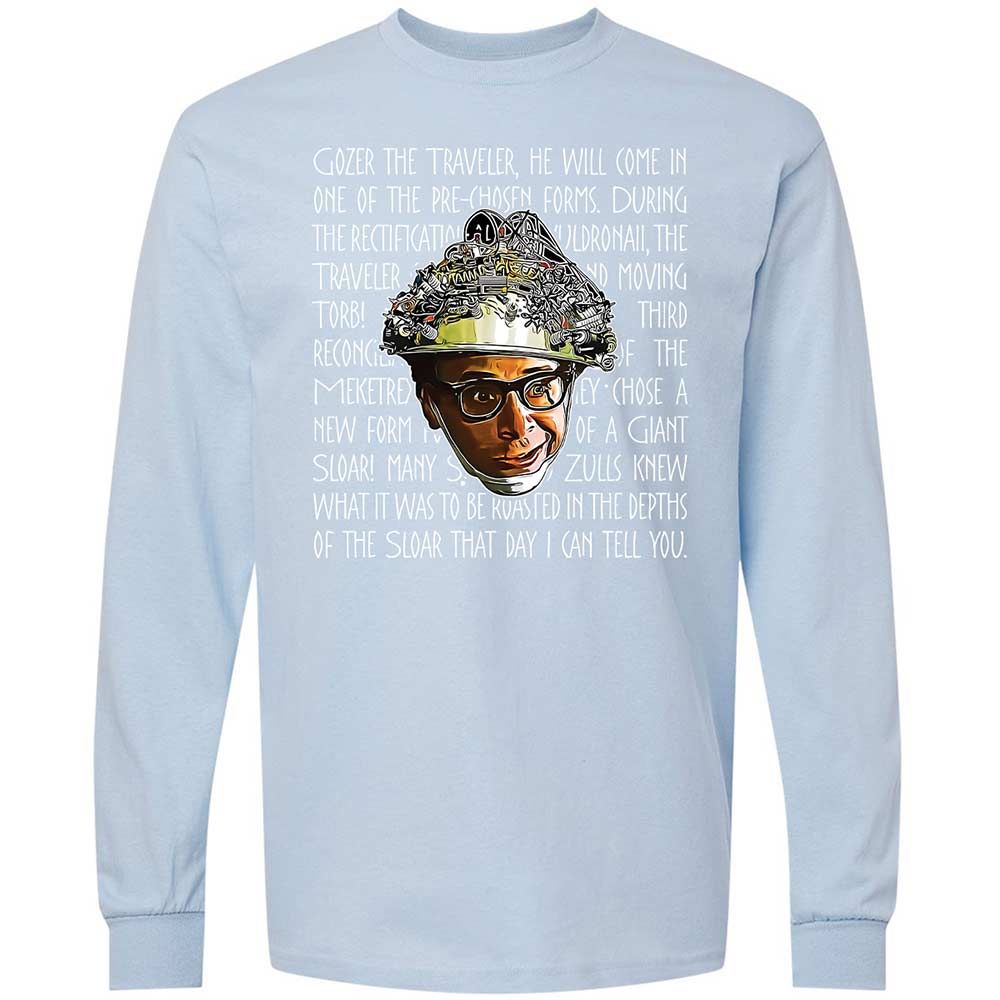 Long Sleeve T-Shirt - MBR528GN - Light Blue - 18