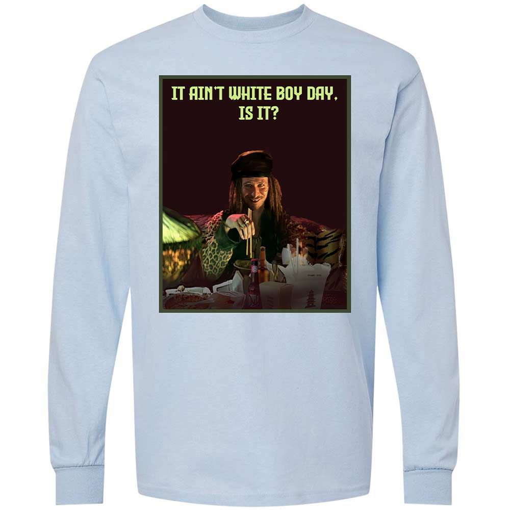 Long Sleeve T-Shirt - WRXBDD4X - Light Blue - 18