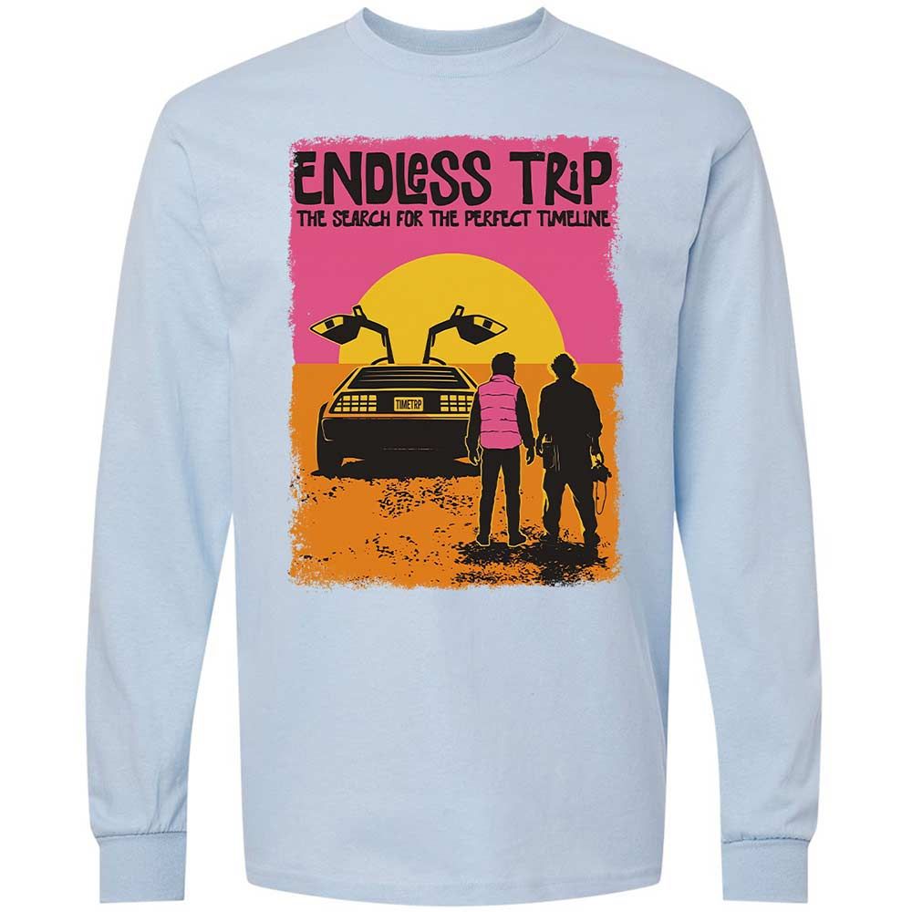 Long Sleeve T-Shirt - X4MWA99R - Light Blue - 18