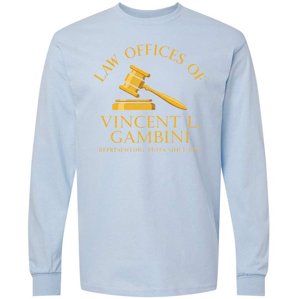 Long Sleeve T-Shirt - JKH3VU5W - Light Blue - 18