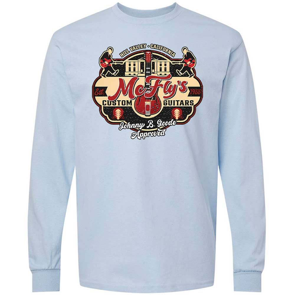 Long Sleeve T-Shirt - ZMSG6PQ7 - Light Blue - 18