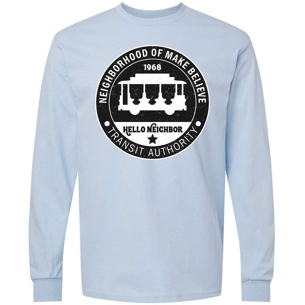 Long Sleeve T-Shirt - MDZXXL8L - Light Blue - 18