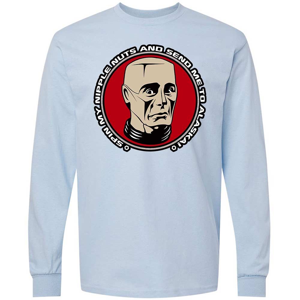 Long Sleeve T-Shirt - 1XEG5315 - Light Blue - 18