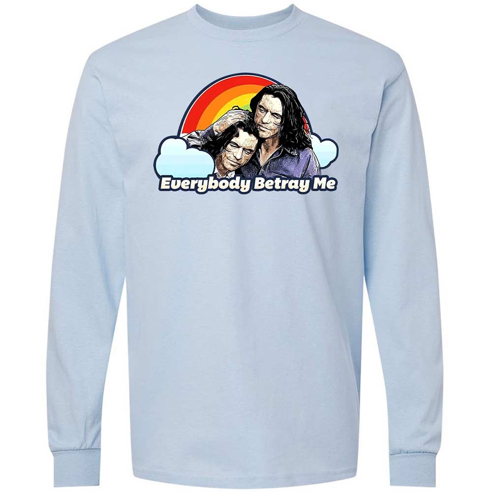 Long Sleeve T-Shirt - 3978HG8X - Light Blue - 18