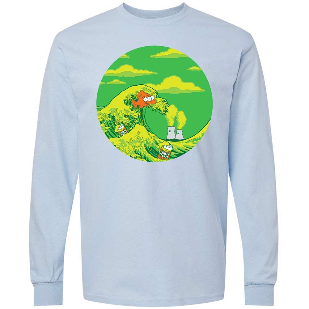 Great Wave Off Springfield - Light Blue - 18