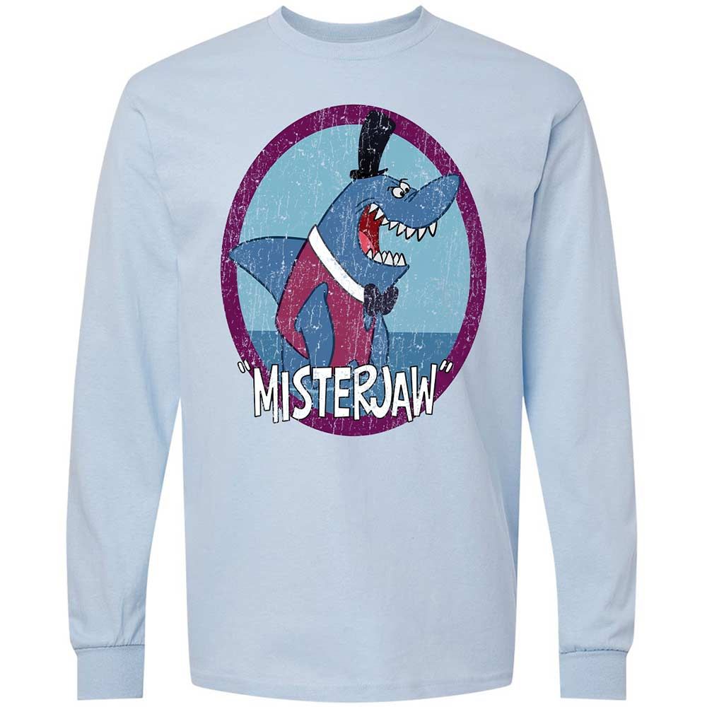 Long Sleeve T-Shirt - J4E3WKDB - Light Blue - 18
