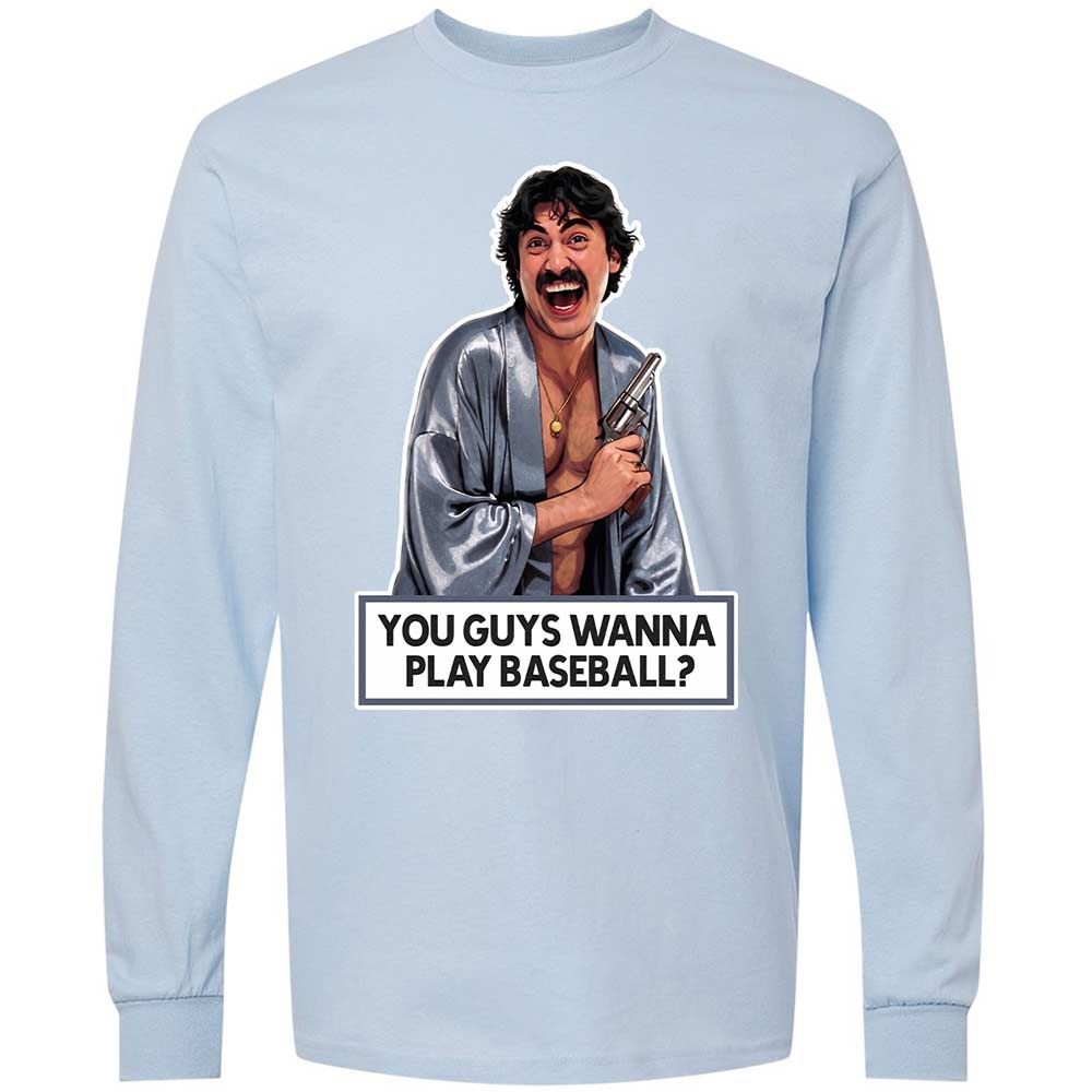 Long Sleeve T-Shirt - C9PTA8Q2 - Light Blue - 18