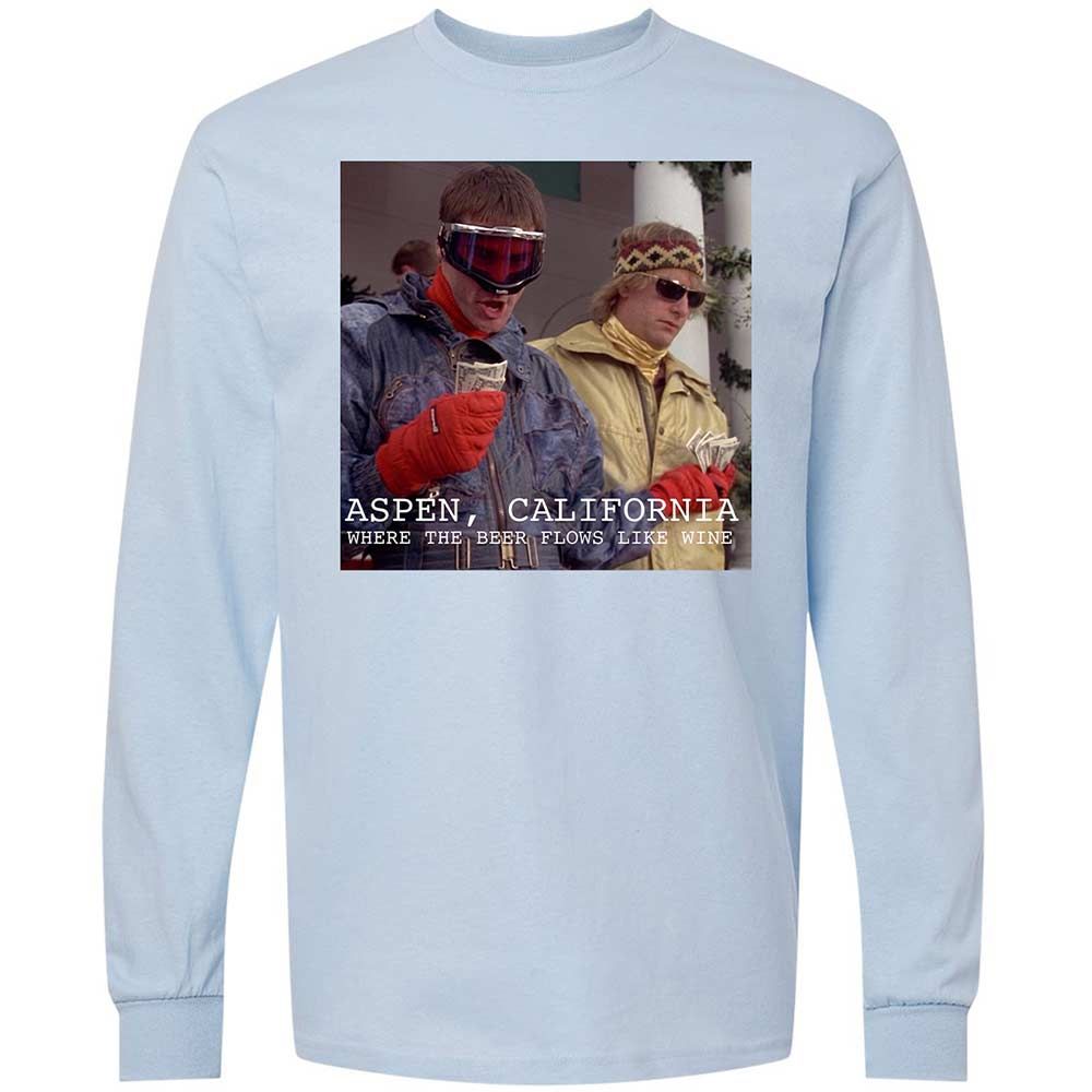 Long Sleeve T-Shirt - 8NG5ZDS5 - Light Blue - 18