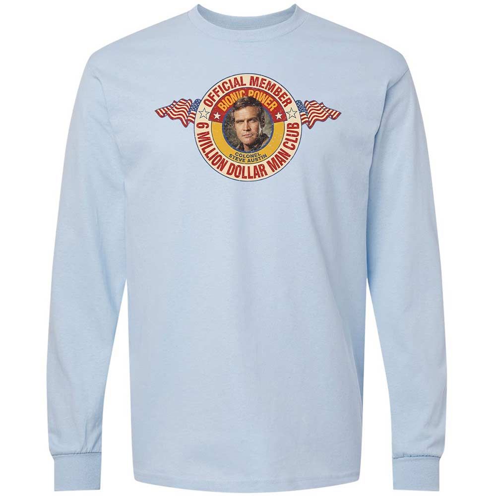 Long Sleeve T-Shirt - D1VGR2YN - Light Blue - 18