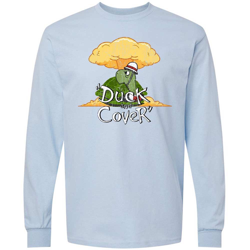 Long Sleeve T-Shirt - 1EJE4CF6 - Light Blue - 18