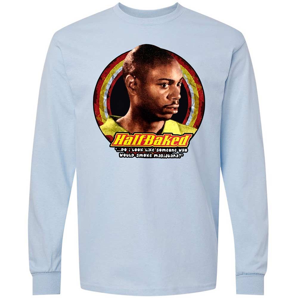 Long Sleeve T-Shirt - X83QJGMB - Light Blue - 18