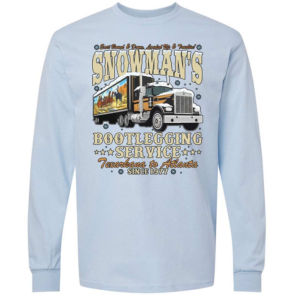 Snowman's Bootlegging Service - Light Blue - 18