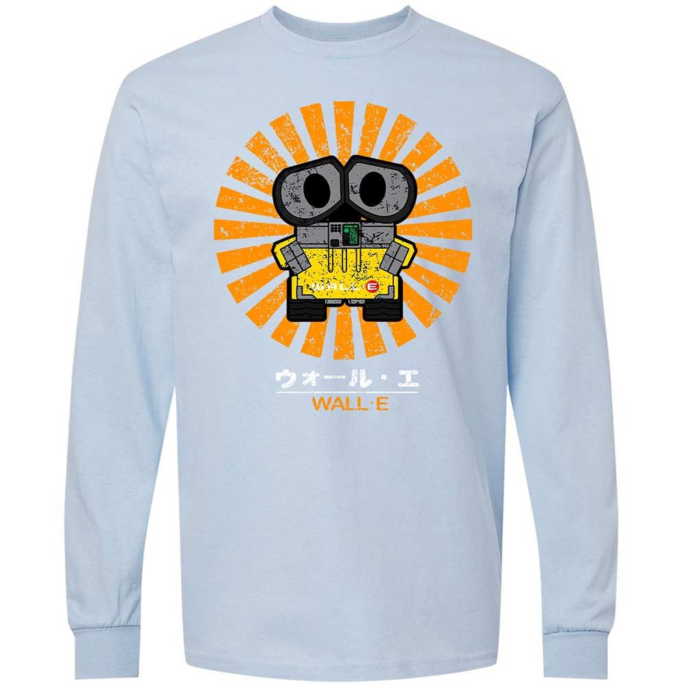 Long Sleeve T-Shirt - 9616VJAC - Light Blue - 18