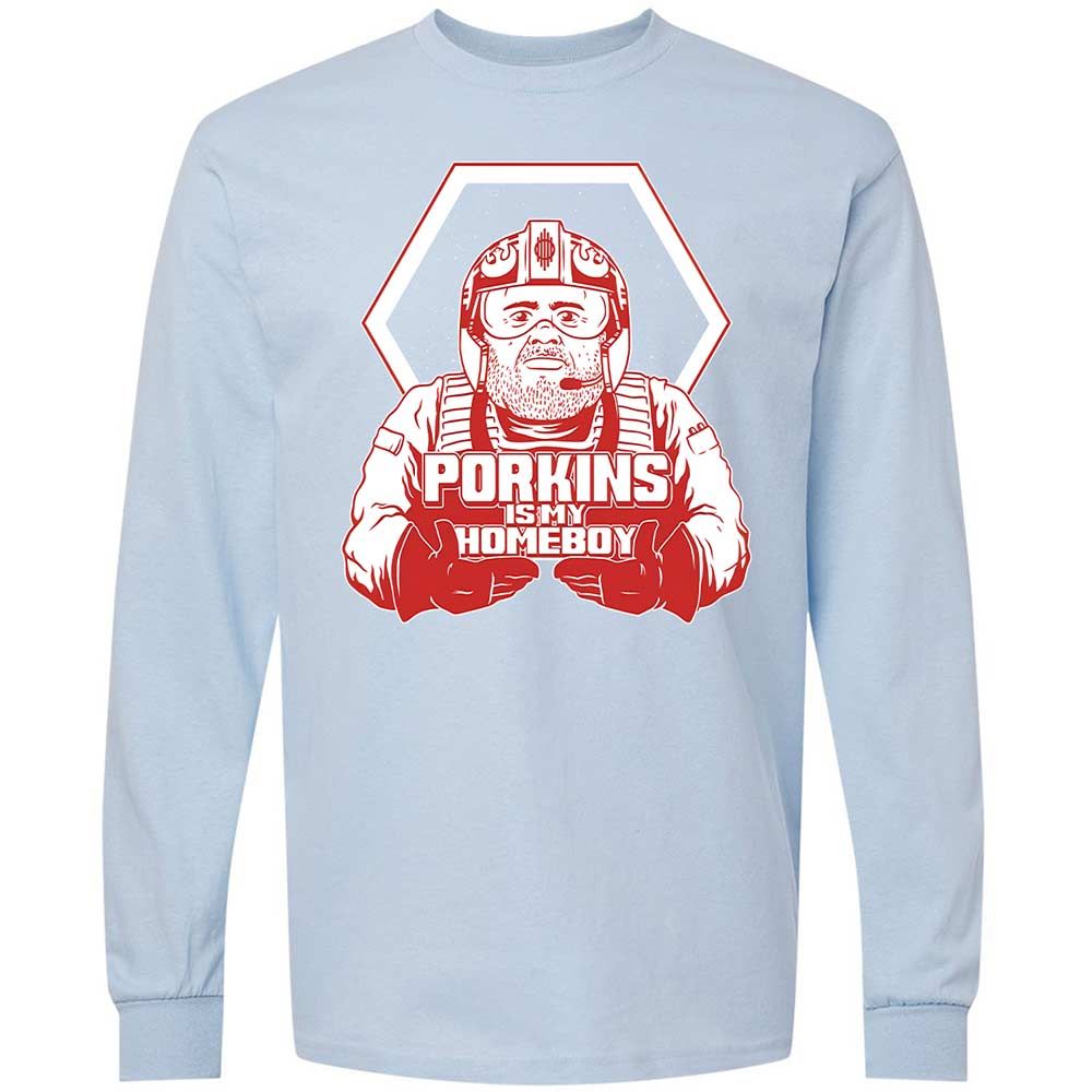 Porkins Is My Homeboy - Light Blue - 18