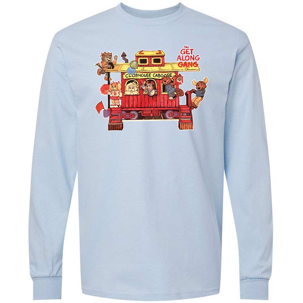 Long Sleeve T-Shirt - PUNVPKXX - Light Blue - 18