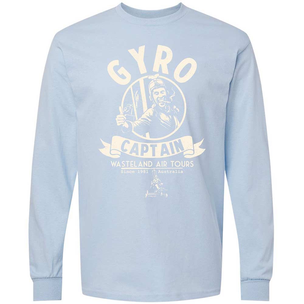 Long Sleeve T-Shirt - QK48H9F6 - Light Blue - 18