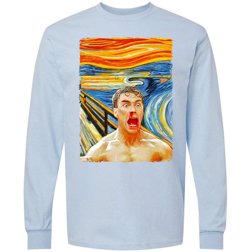 Long Sleeve T-Shirt - 6UE4ZX51 - Light Blue - 18