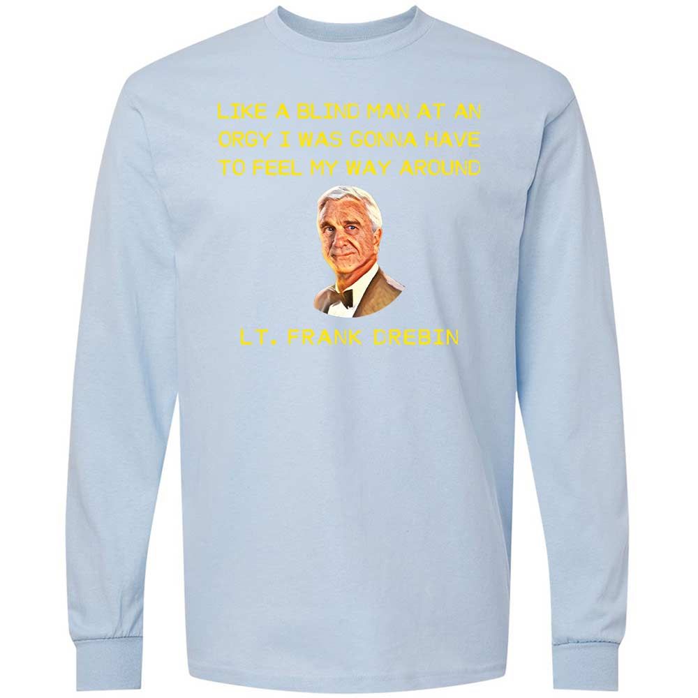 Long Sleeve T-Shirt - ZRSRUVUD - Light Blue - 18