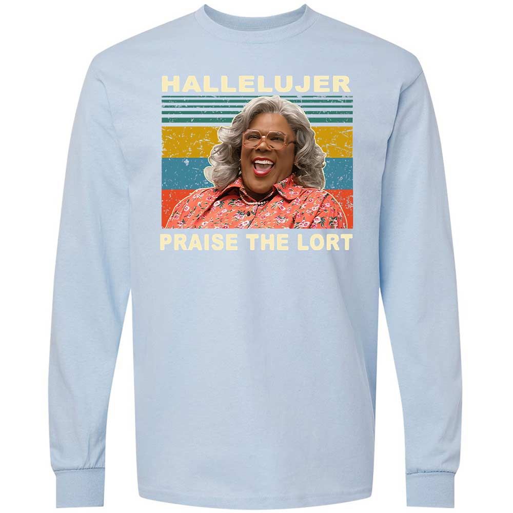 Hallelujer Praise The Lort - Light Blue - 18