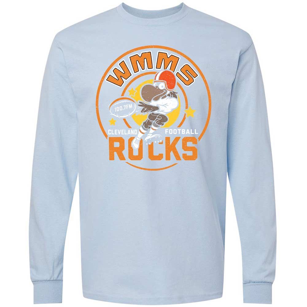 Long Sleeve T-Shirt - M9JP6QXM - Light Blue - 18
