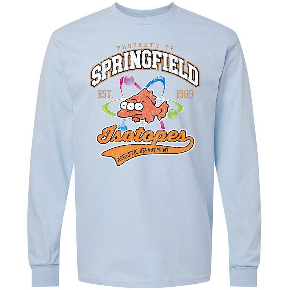Long Sleeve T-Shirt - D3YWV73A - Light Blue - 18