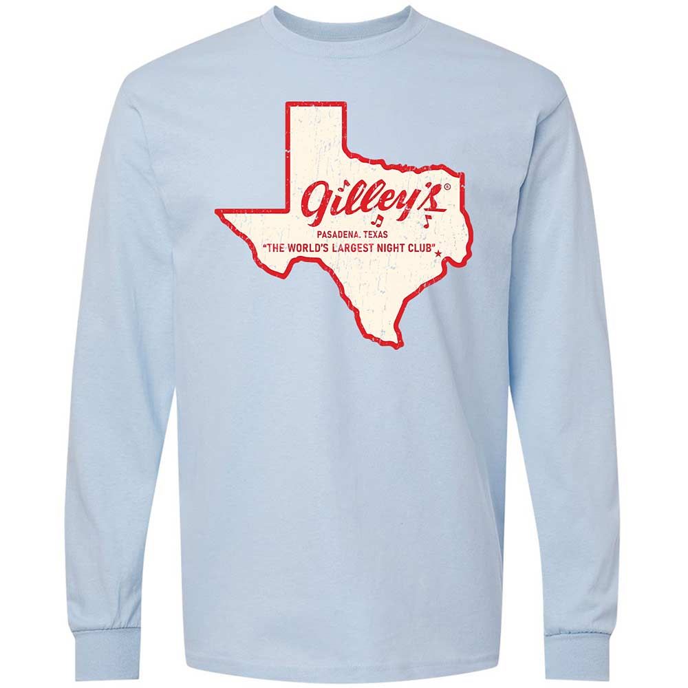 Long Sleeve T-Shirt - X29LYKCJ - Light Blue - 18