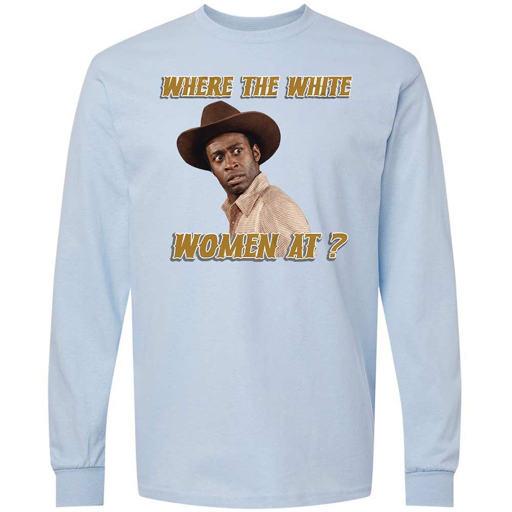 Long Sleeve T-Shirt - X8VTG6X7 - Light Blue - 18