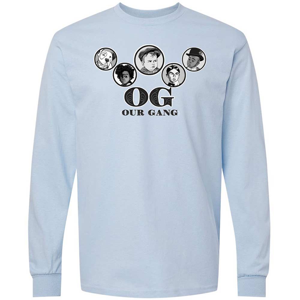 Long Sleeve T-Shirt - GJD3BQGJ - Light Blue - 18
