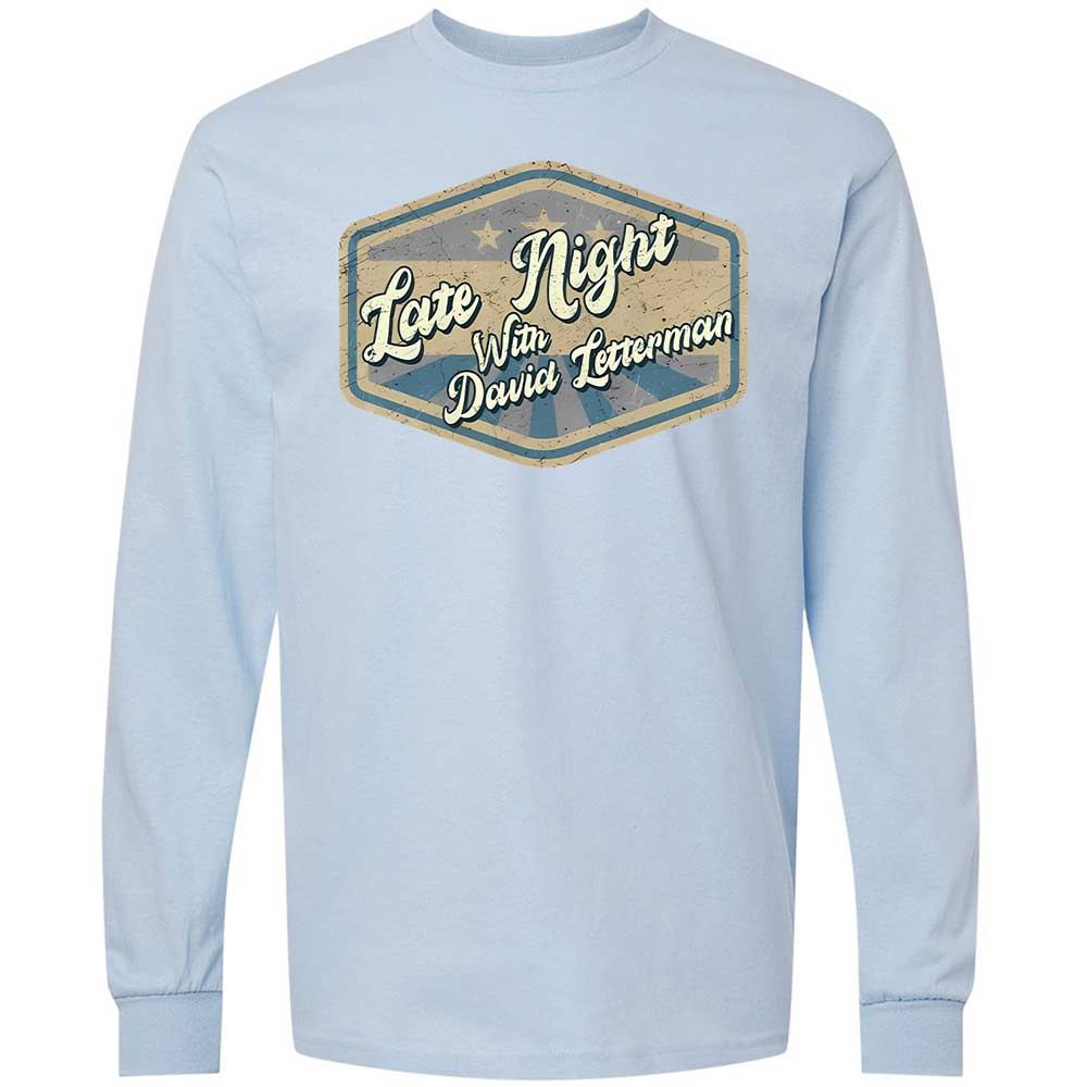 Late Night with David Letterman - Light Blue - 18