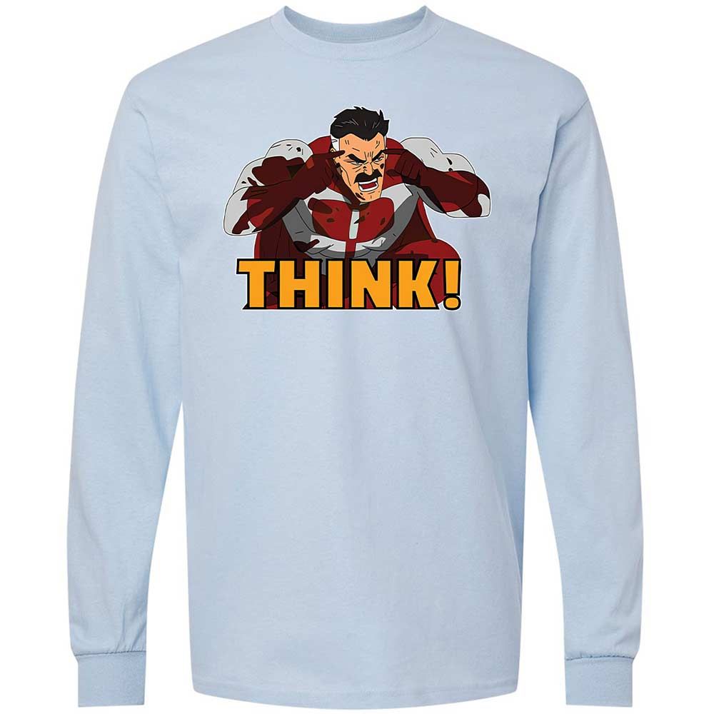 Long Sleeve T-Shirt - LC6DDVZ9 - Light Blue - 18