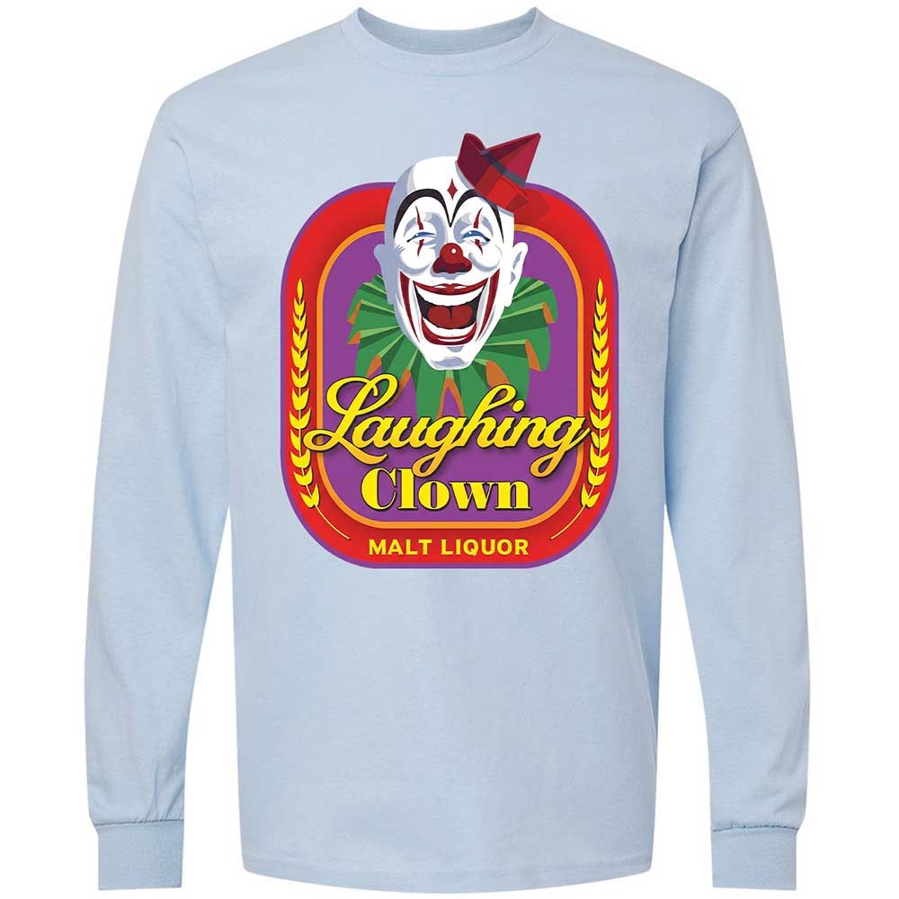 Laughing Clown Malt Liquor - Light Blue - 18